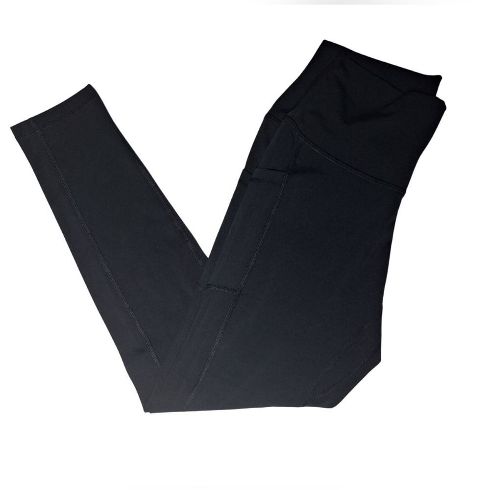 NWT Colorfulkoala High Waisted Yoga Pants Black Size Large